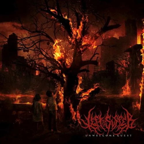 Pochette LEFT TO SUFFER - Unwelcome guest