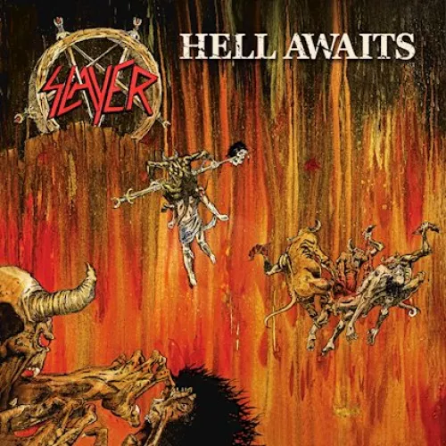 Pochette SLAYER - Hell awaits (40th anniversary edition)