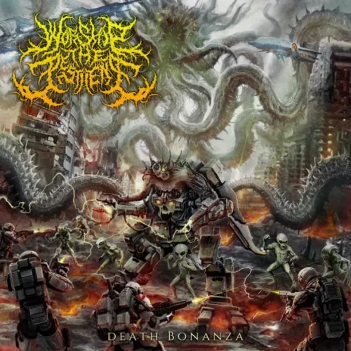 Pochette WORSHIP THE PESTILENCE - Death bonanza