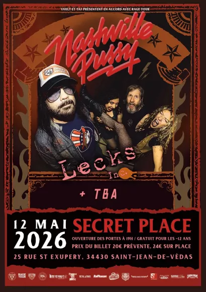Concert VASHVILLE PUSSY