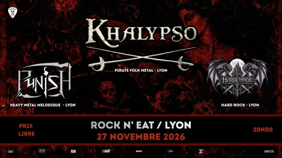 Affiche KHALYPSO à LYON