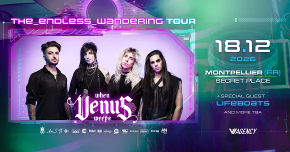 Affiche WHEN VENUS WEEPS à Montpellier