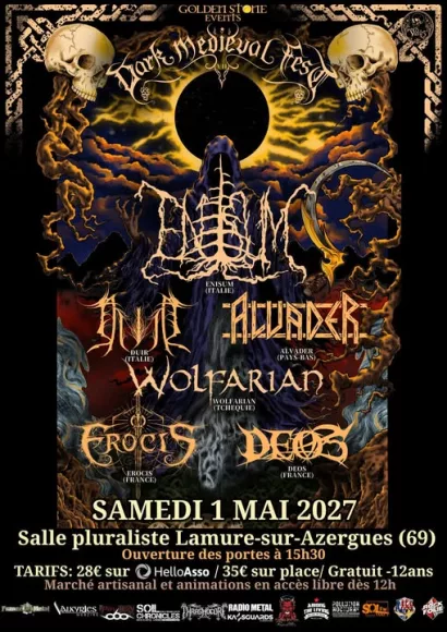 Affiche DARK MEDIEVAL FEST à Lamure-sur-Azergue