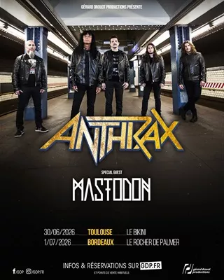 Anthrax, Mastodon