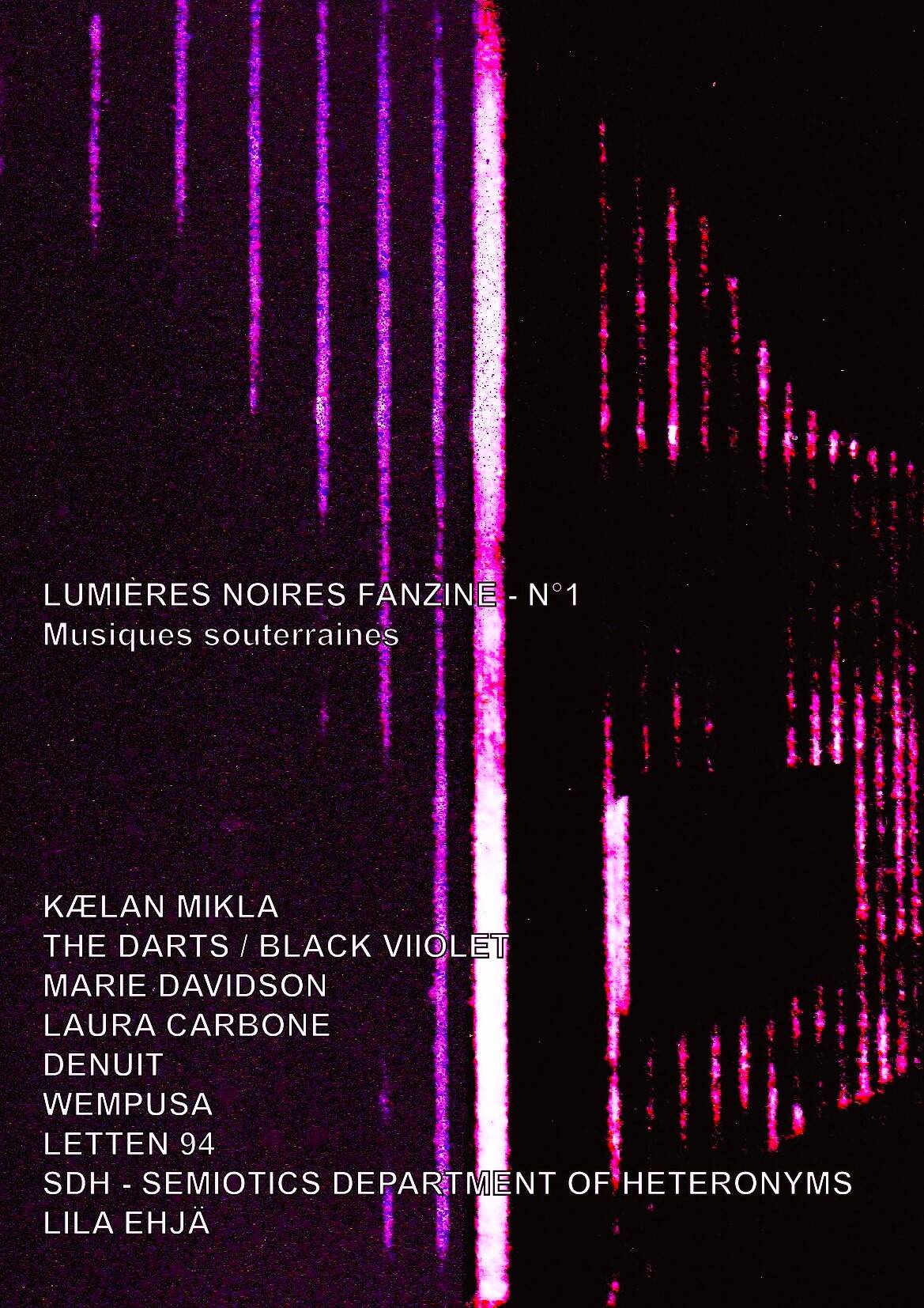 LUMIERES NOIRES FANZINE - Sortie du premier numéro de Lumières Noires Fanzine