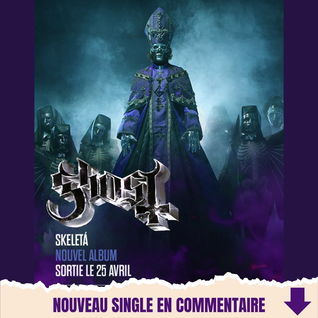 GHOST - Annonce son nouvel album SKELETÁ