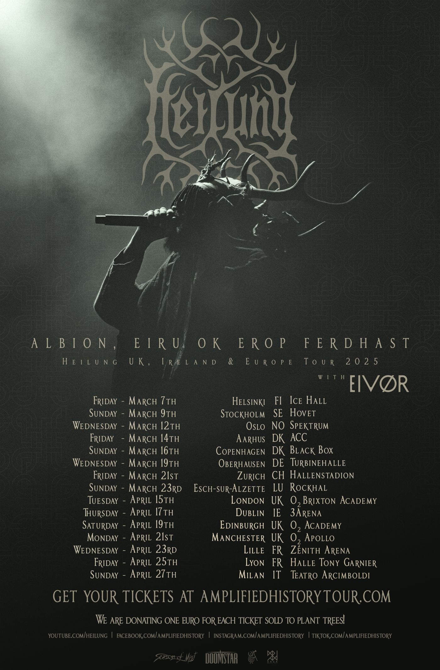 HEILUNG - 2025 Rituals Across UK, Ireland & Europe