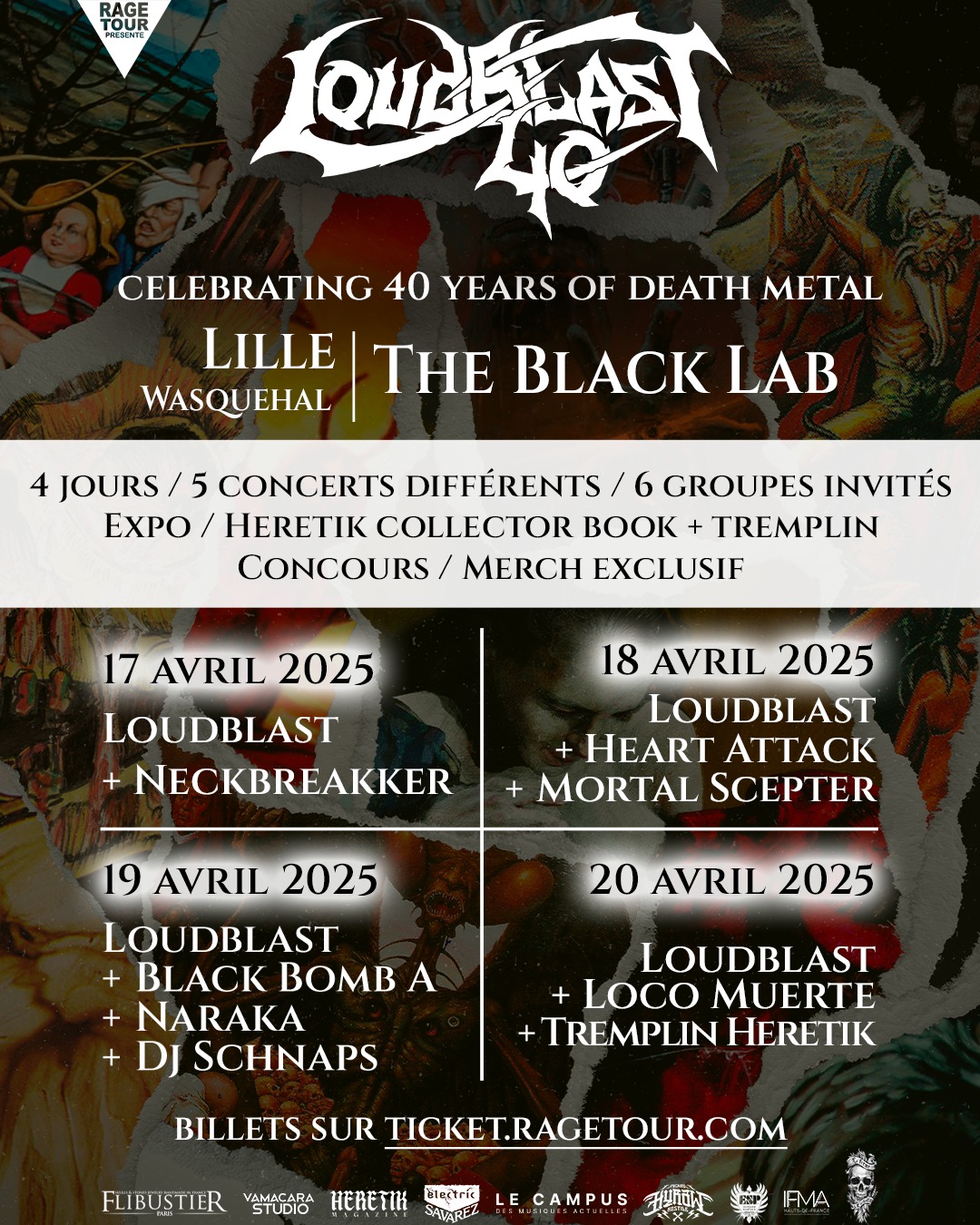40ANS DE LOUDBLAST - Découvrez le programme !