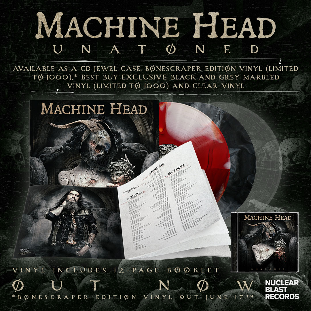 MACHINE HEAD - Leur monumental 11ème album studio 