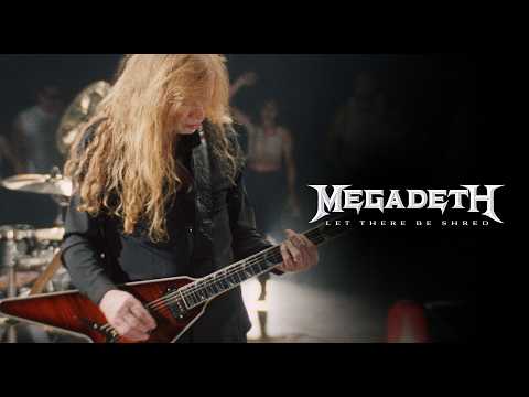 MEGADETH - Single et vidéo "Let There Be Shred"