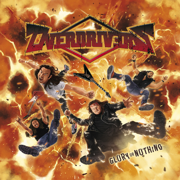 OVERDRIVERS - "Glory Or Nothing"  Nouvel album studio disponible