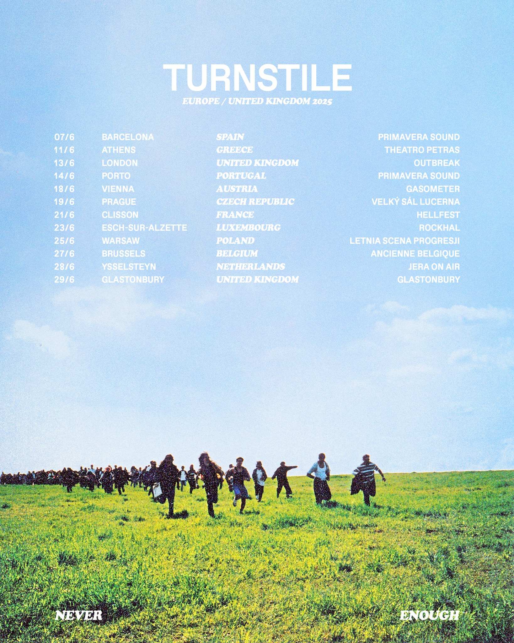TURNSTILE - Single 'LOOK OUT FOR ME'