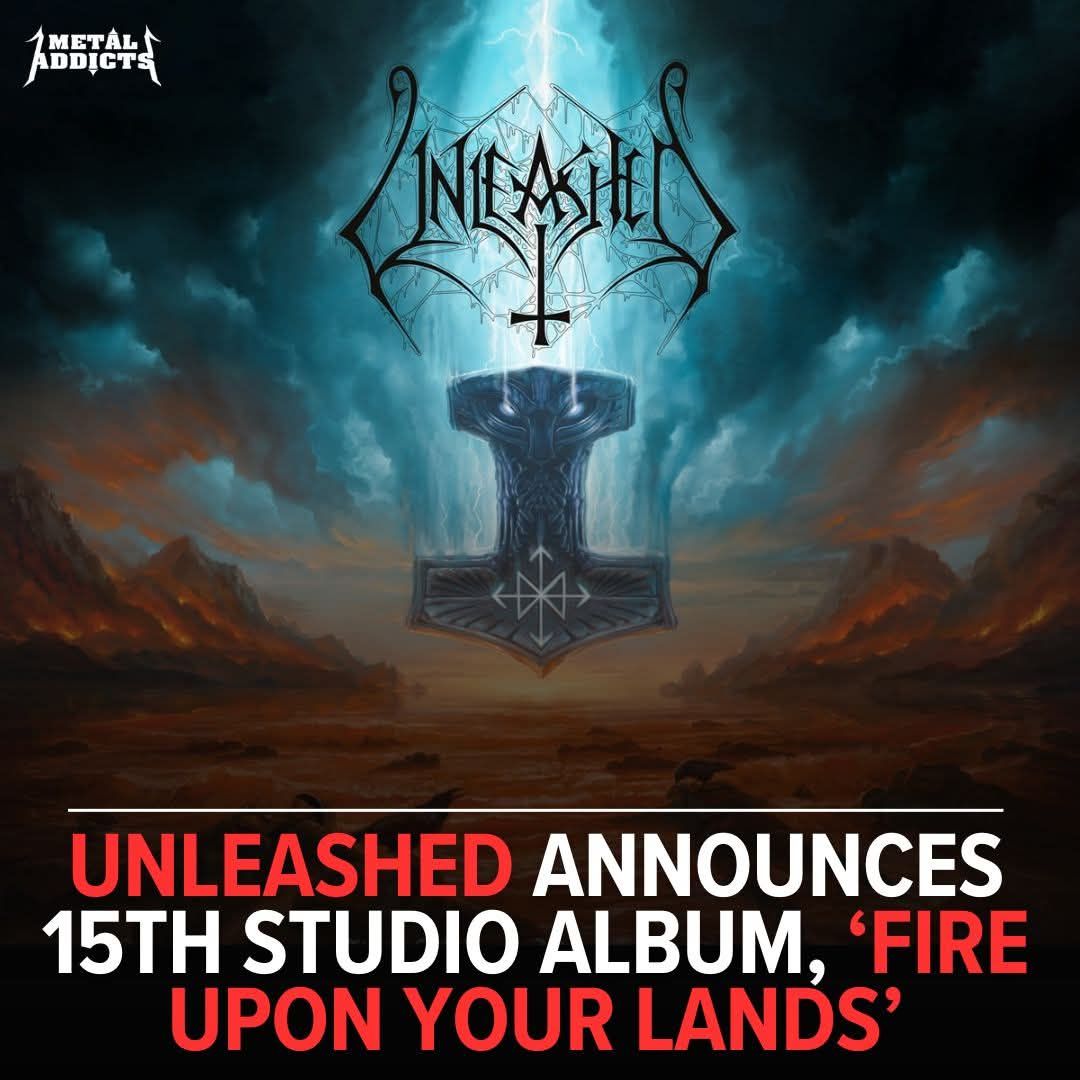 UNLEASHED - Fire Upon Your Lands sortira le 15 août 