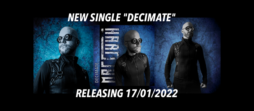 MATT HART - DECIMATE new single & video - industrial/ebm/dark