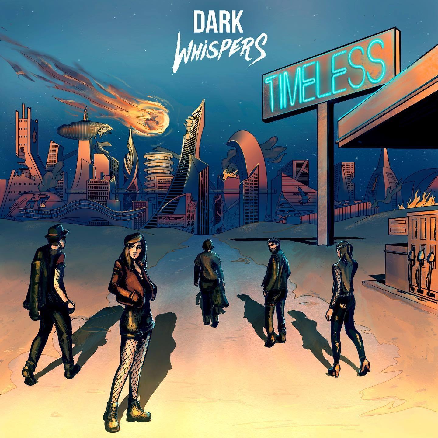 DARK WHISPERS - Sortie de 