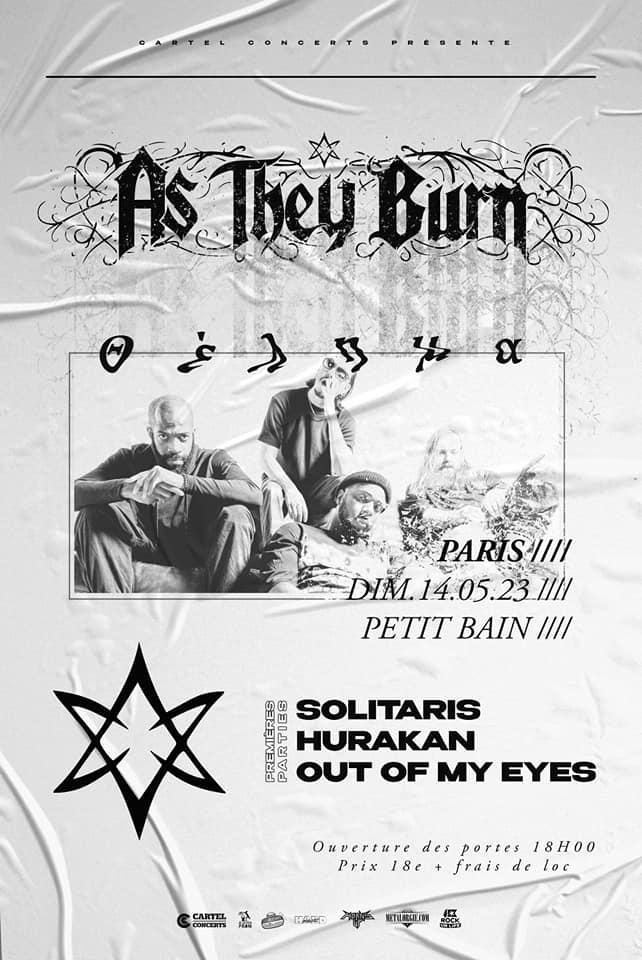 AS THEY BURN  - Un clip pour le titre "Monster"