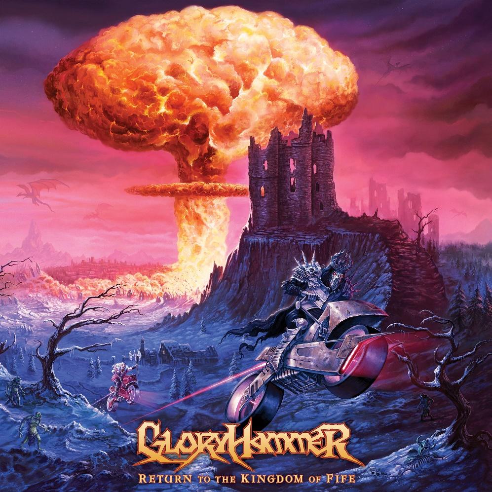 GLORYHAMMER  - Nouveau single ’’Holy Flaming Hammer Of Unholy Cosmic Frost’’