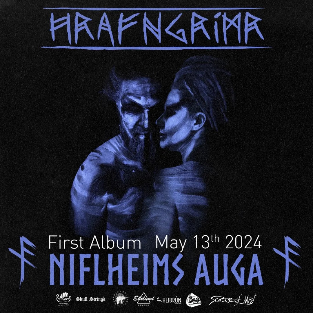 HRAFNGRÃMR - Leur 1er album "NIFLHEIMS AUGA" le 13 mai prochain