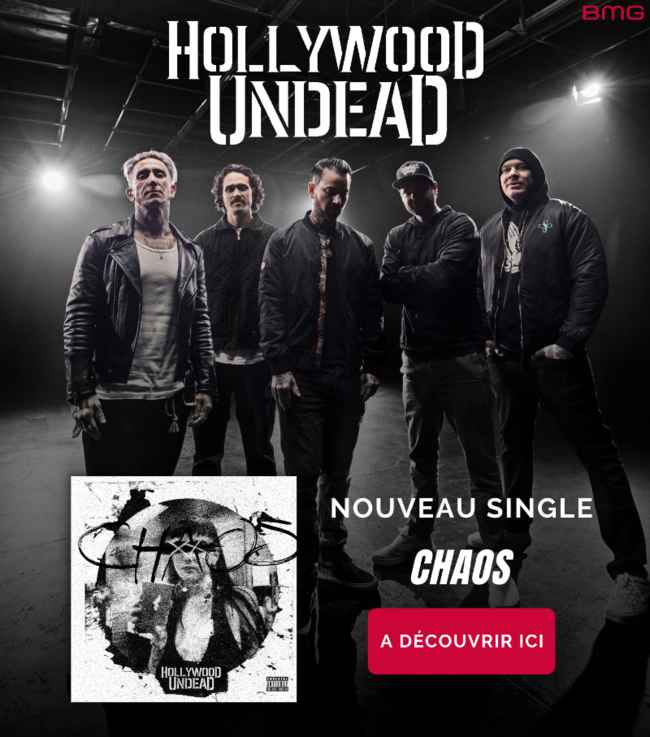 HOLLYWOOD UNDEAD - Nouveau titre "CHAOS"