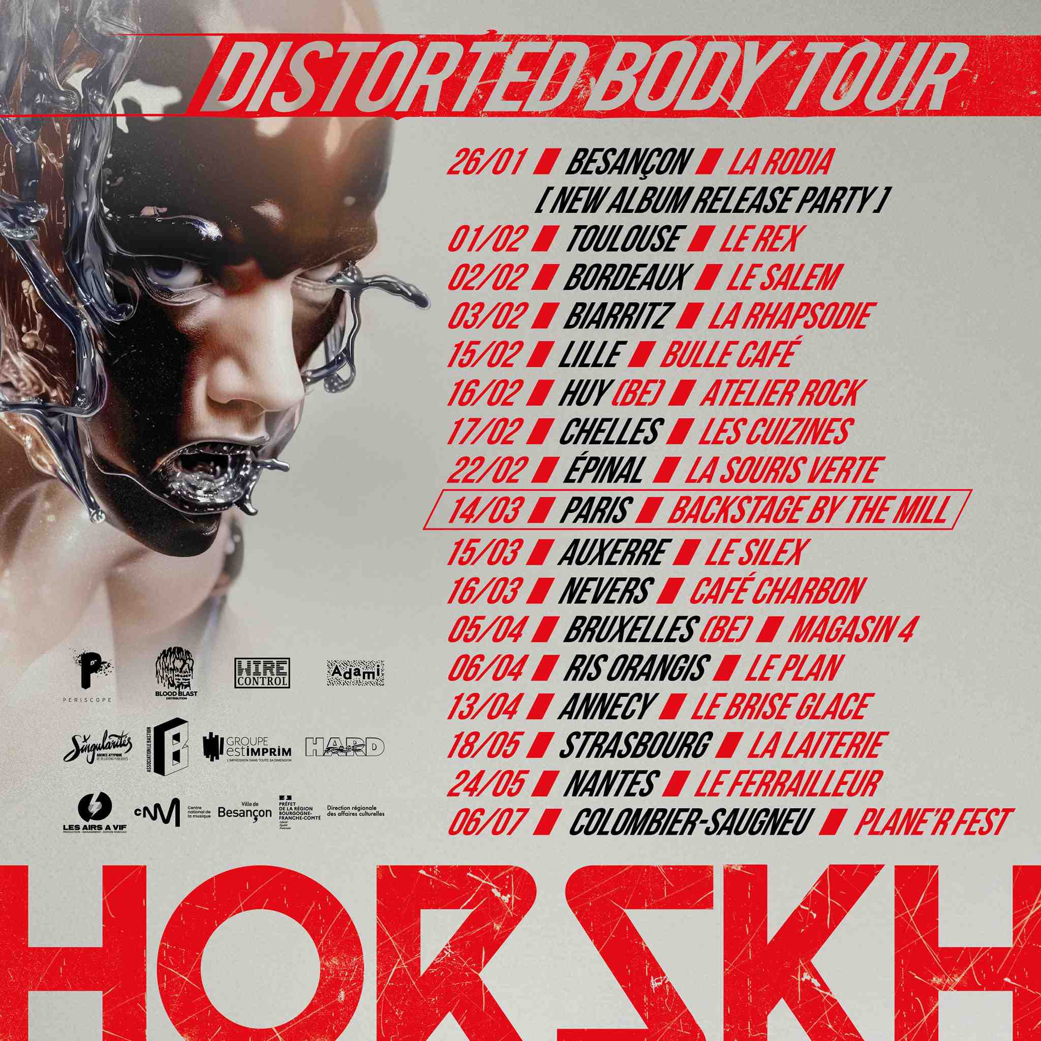 HORSKH - Un clip pour la sortie de BODY !