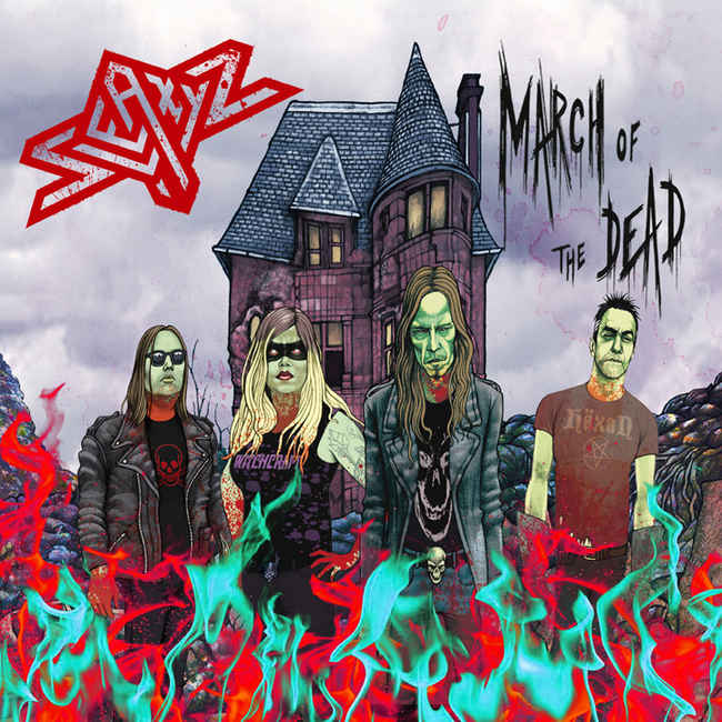 SLEAZYZ  - Sortie de leur album "March of the Dead" le 24 septembre