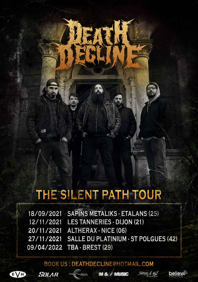 DEATH DECLINE - Lyric vidéo "Above their Weakness"