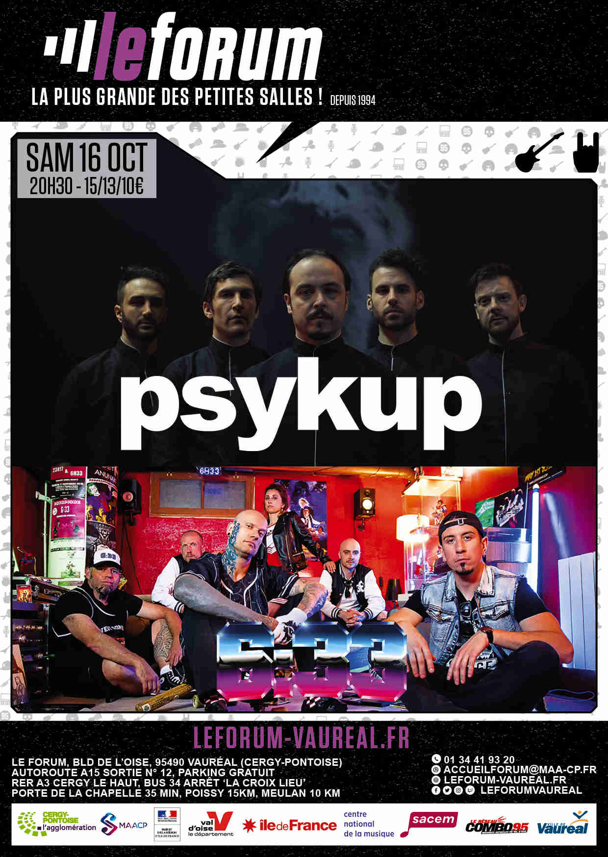 6:33 - En concert au Forum de Vaureal ce samedi 16 octobre