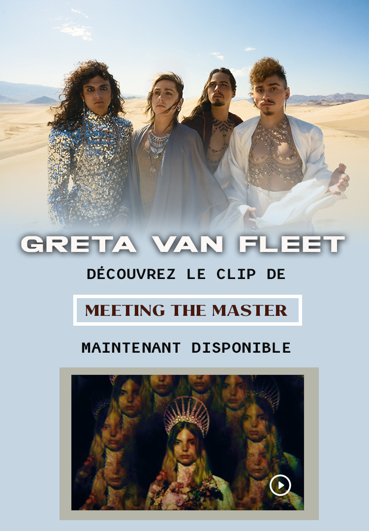 GRETA VAN FLEET - Le clip de "Meeting The Master" est en ligne. Nouvel album le 21 juillet