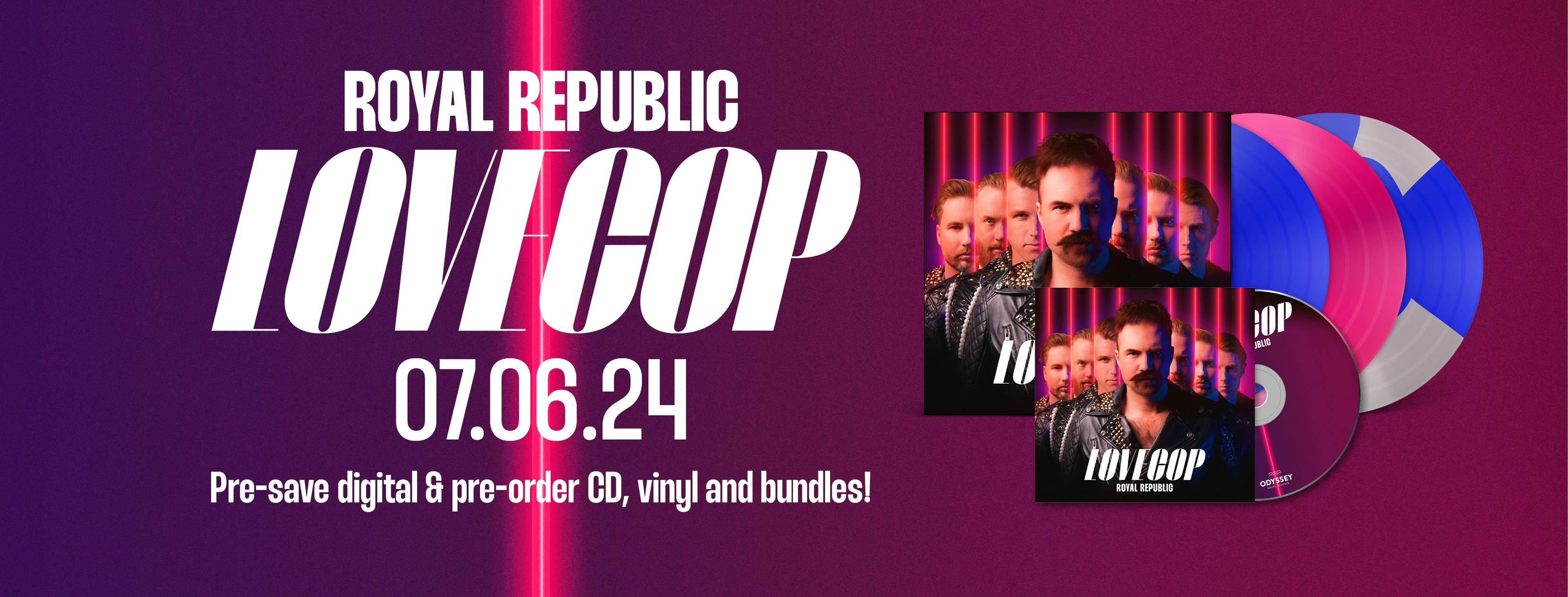 ROYAL REPUBLIC - Son nouvel album avec une vidéo qui va vous faire transpirer !