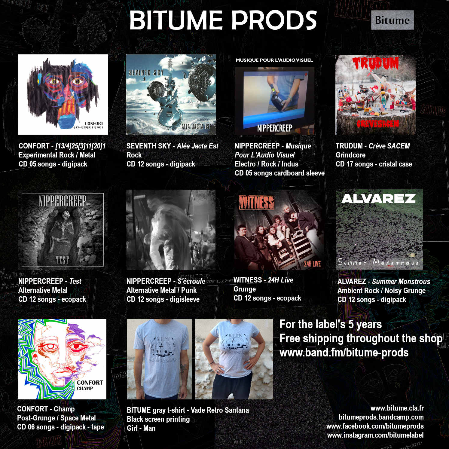 BITUME - BITUME Prods [5 ans]