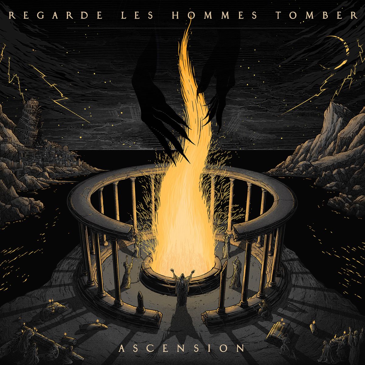 REGARDE LES HOMMES TOMBER - Drumcam video de "Au Bord Du Gouffre"