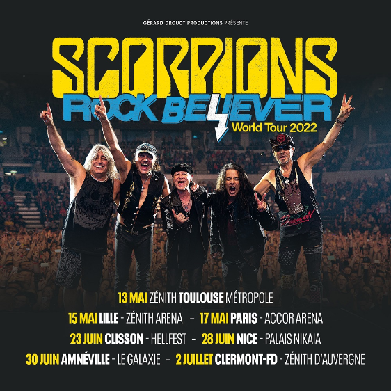 SCORPIONS  - Nouveau single "Seventh Sun"