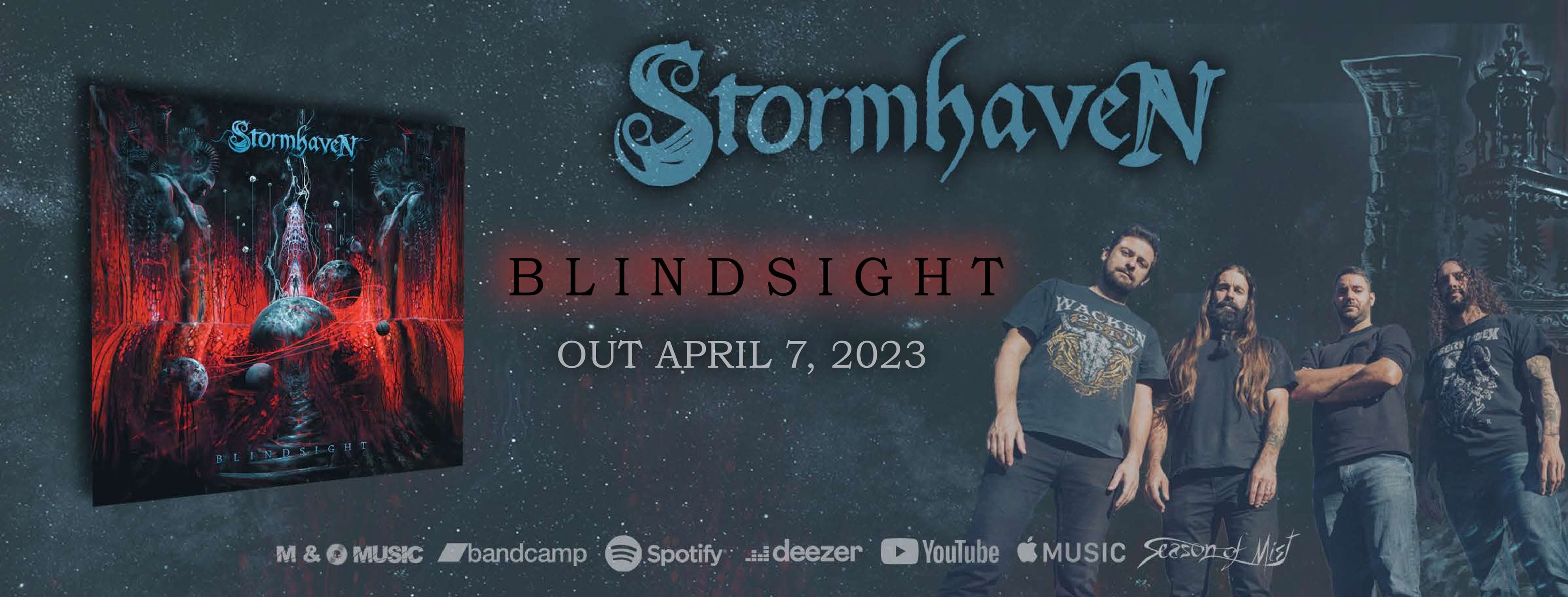 STORMHAVEN  - Nouvel album "Blindsight" le 7 avril