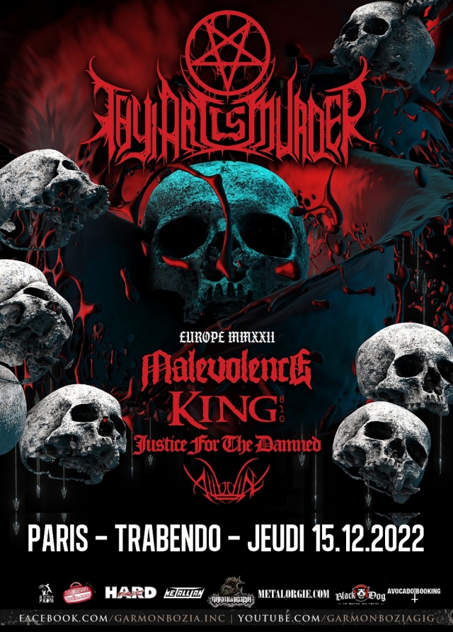 THY ART IS MURDER - Report date en 2022 !!!