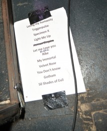 set liste  KOBRA AND THE LOTUS